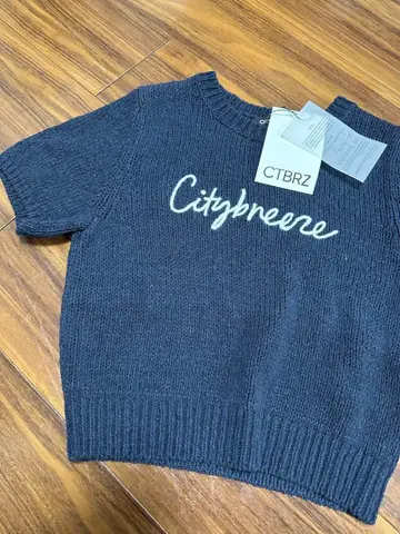CTBRZ Citbreeze 택 포함 미사용 새상품 반팔 니트