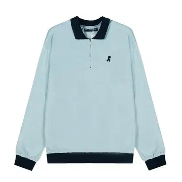 Rest&recreation 라이트 블루 집업 긴팔 상의