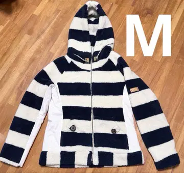 [ ROXY 미사용 ] 보더 보아 플리스 자켓 후드티 M 사이즈 네이비