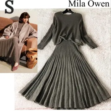 Mila Owen 모헤어 니트 셋업 원피스