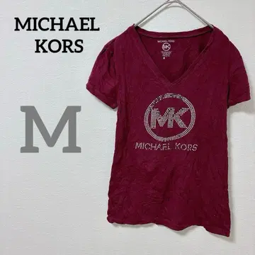 MICHAEL KORS [ M ] V넥 반팔 티셔츠 마이클코어스
