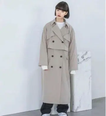 미사용 새상품 JEANASIS 멀티 WAY 트렌치코트