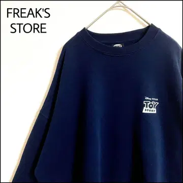 FREAK'S STORE 맨투맨 토이스토리 네이비 오버 사이즈