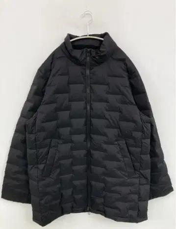 PLST 블랙 다운 자켓