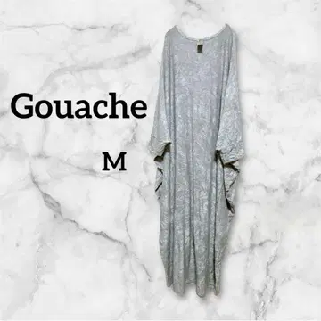 새상품급 Gouache 돌먼 슬리브 롱 니트 원피스 [ M ] 그레이