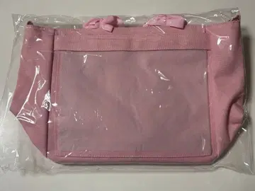 자카마트 프릴 토트 백 핑크 A4