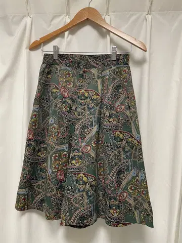 used 패턴 하프 팬츠