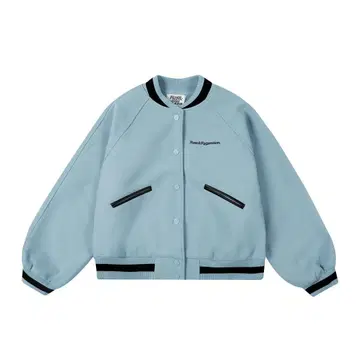 Rest&recreation 라이트 블루 단추식 자켓