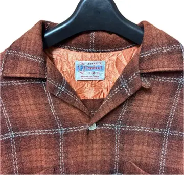 타운크래프트 셔츠 옴브레 50's 60's 빈티지 펜들턴