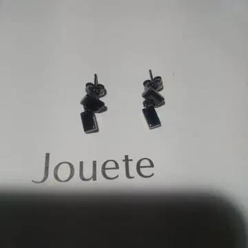 Jouete 기하학적 디자인 실버 귀걸이 설명 필독 부탁드립니다