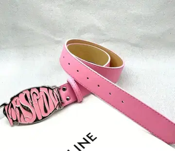 로고 버클 벨트 Y2K