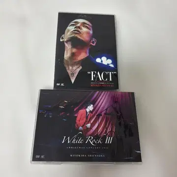 KIYOKIBA SHUNSUKE DVD 2장 세트