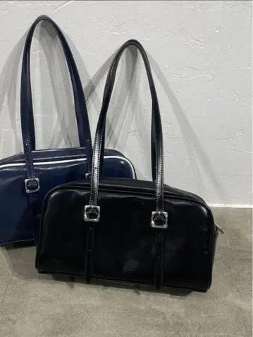 EMODA 더블 벨트 와이드 백