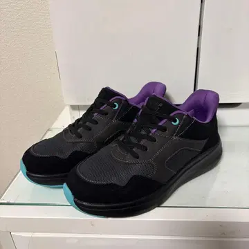 CEDAR CREST 스니커즈 블랙/퍼플