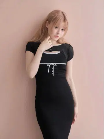 andmary 엘프 니트 드레스