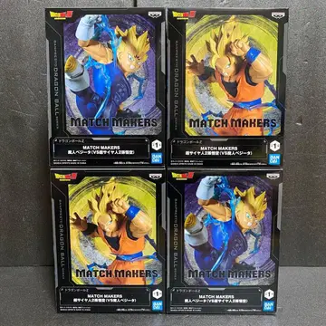 드래곤볼 Z MATCH MAKERS 피규어 4개 세트 묶음 판매