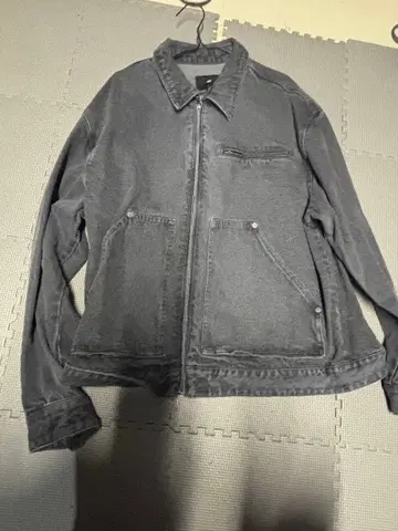 다크 그레이 데님 자켓