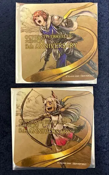 옥토패스 트래블러 대륙의 패자 5주년 파세라 코스터 오슈트 미디야