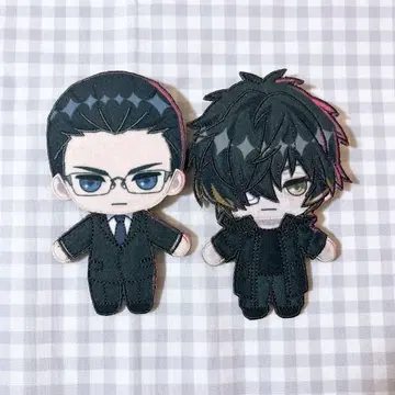 슬로우 데미지 토와 후지 에다 자수 배지