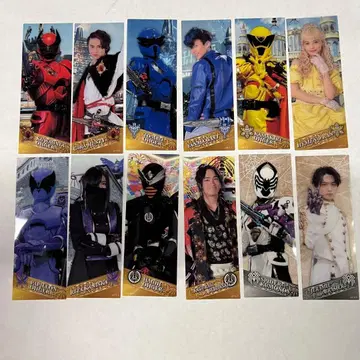 킹오저 트레이딩 클리어 책갈피 12장 세트