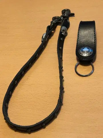 무장전선 스컬 네이비 콘초 지갑 코드 덤 포함