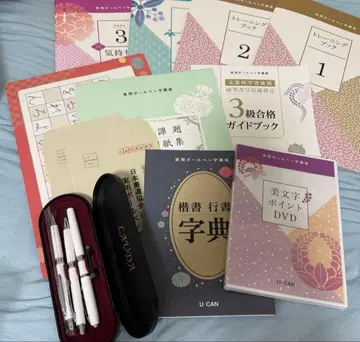 U-CAN 실용 볼펜 강좌 DVD 사전 세트