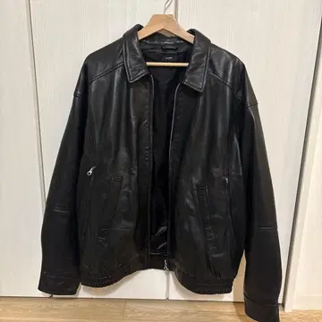 빔즈 가죽 자켓 가죽 블루종 L
