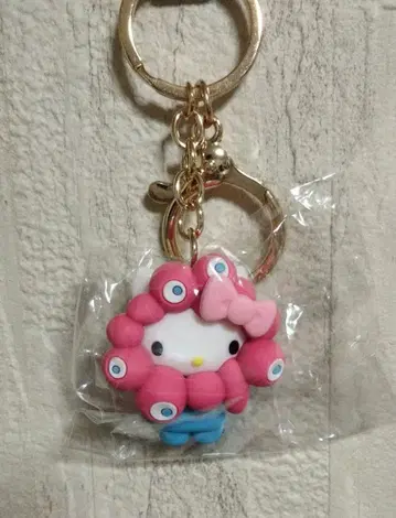 EXPO2025 만박 산리오 미야쿠미야쿠 콜라보 키링 헬로키티