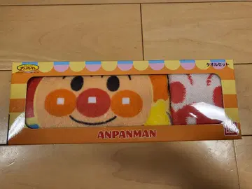 호빵맨 페이스 타월 미니 타월 세트