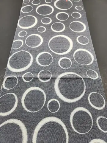 순수 실크 오비아게 형염 도트 하자 있음 o251