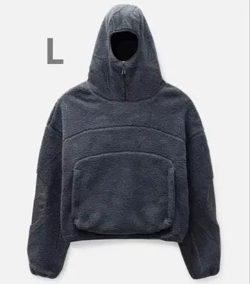 L ENTIRE STUDIOS FLUFFY FLEECE V2 차콜