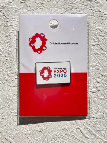 EXPO2025 핀 배지 로고 마크 가로 조합 미야쿠미야쿠