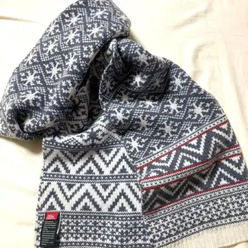 미사용 더블 스탠다드 클로징 캐시미어 블렌드 머플러