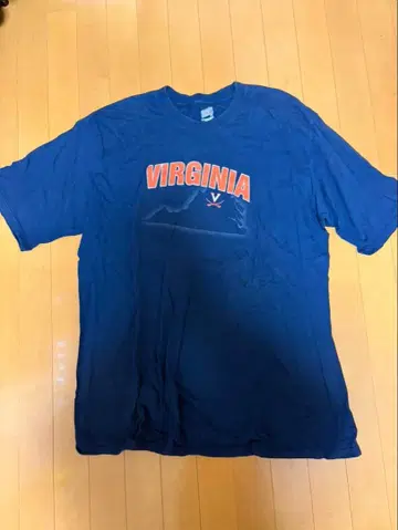 버지니아주 로고 T셔츠 네이비