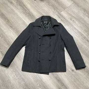 미쉘클랑 옴 다크 그레이 울 코트 M 사이즈