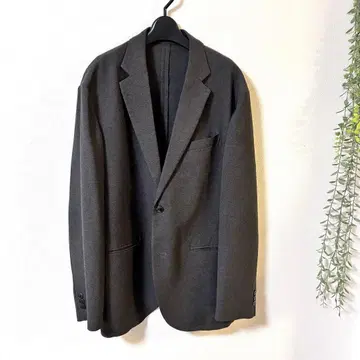 [새상품급] 유니클로/감동 자켓/그레이/울 라이크/슬림 핏