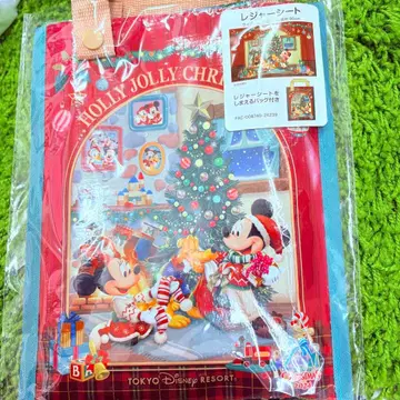 디즈니 크리스마스 돗자리 미키 미니