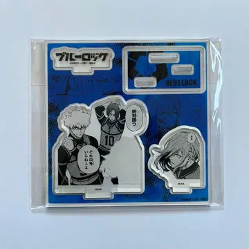 블루 록 TSUTAYA 유상 특전 8권 아크릴 피규어 플레이트
