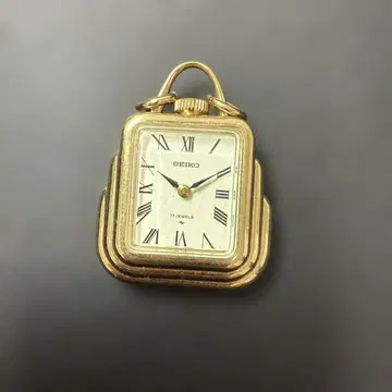 세이코 수동 와인딩 펜던트 탑 시계 회중시계 중고