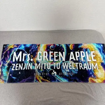 Mrs. GREEN APPLE 라이브 타월