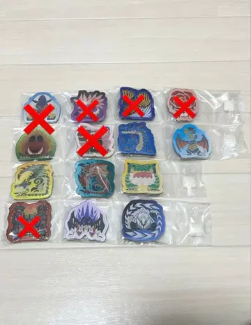 몬스터 헌터 와일즈 캐릭터 마그넷 8종