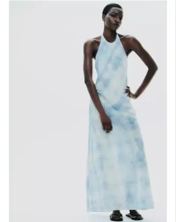 ZARA 홀터넥 원피스