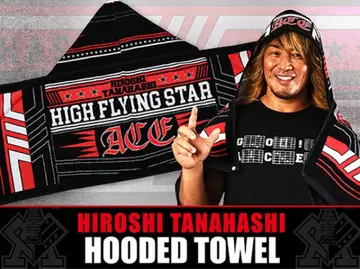 타나하시 히로시 은퇴 기념 후드티 타월 [신일본 프로레슬링]
