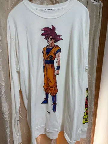FLAGSTUFF 드래곤볼 긴팔 티셔츠 L 사이즈