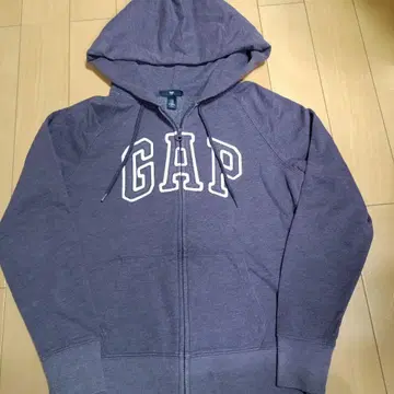 GAP 집업 후드티 자수 로고 [ M ]