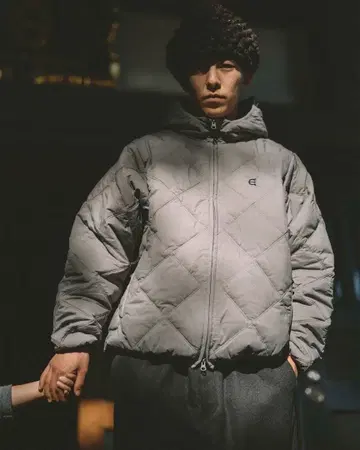EVISEN LIGHT QUILTED DOWN JACKET - GREY
