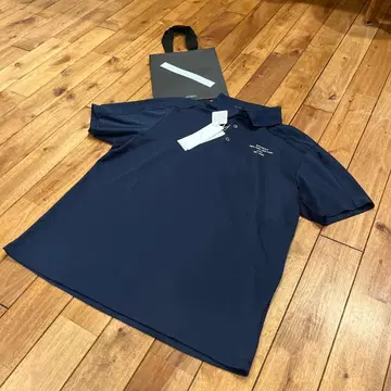 SATURDAYS NYC 네이비 피케 셔츠