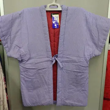 도테라 보라색 면 누빔 야코