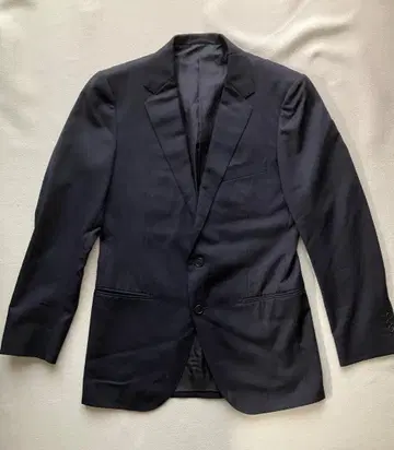 UNITED ARROWS 네이비 2 버튼 남성용 테일러드 자켓