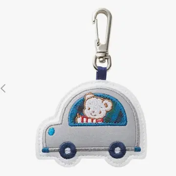 [미사용 새상품] 파밀리아 참 (블루 계열 파밀리아 체크)